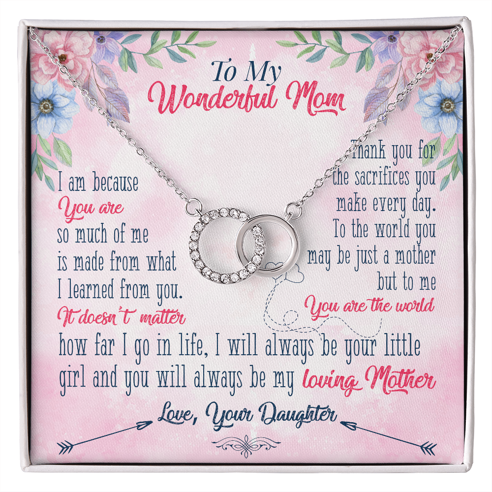 TO MY MOM | PERFECT PAIR NECKLACE