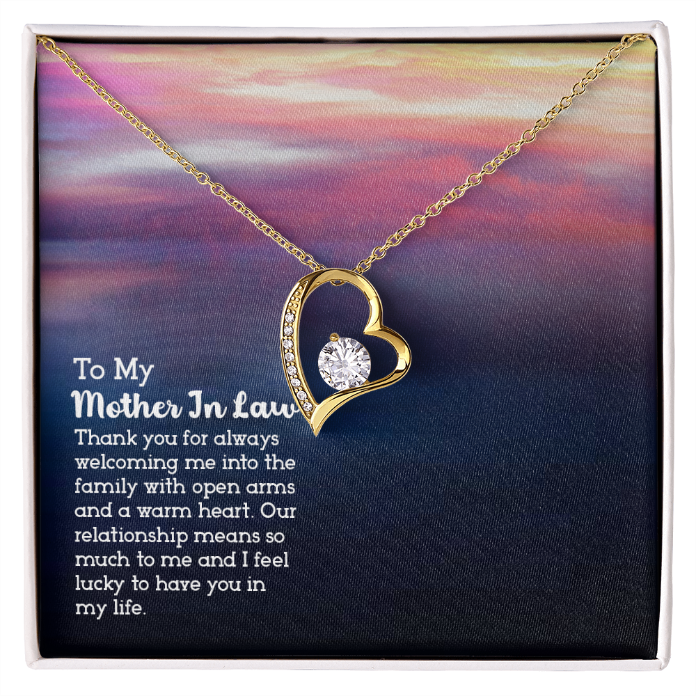 TO MY MOTHER-IN-LAW | FOREVER LOVE NECKLACE