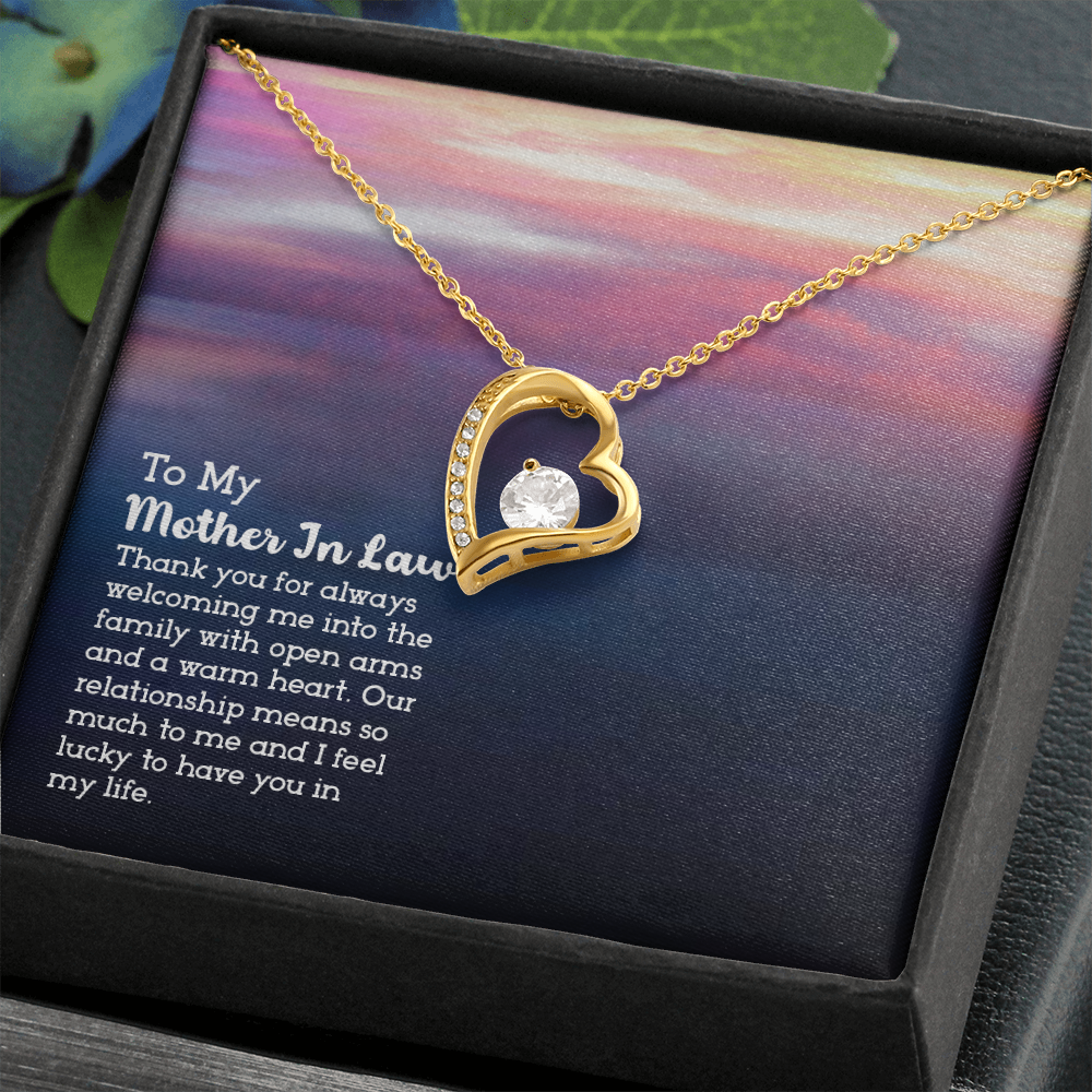TO MY MOTHER-IN-LAW | FOREVER LOVE NECKLACE